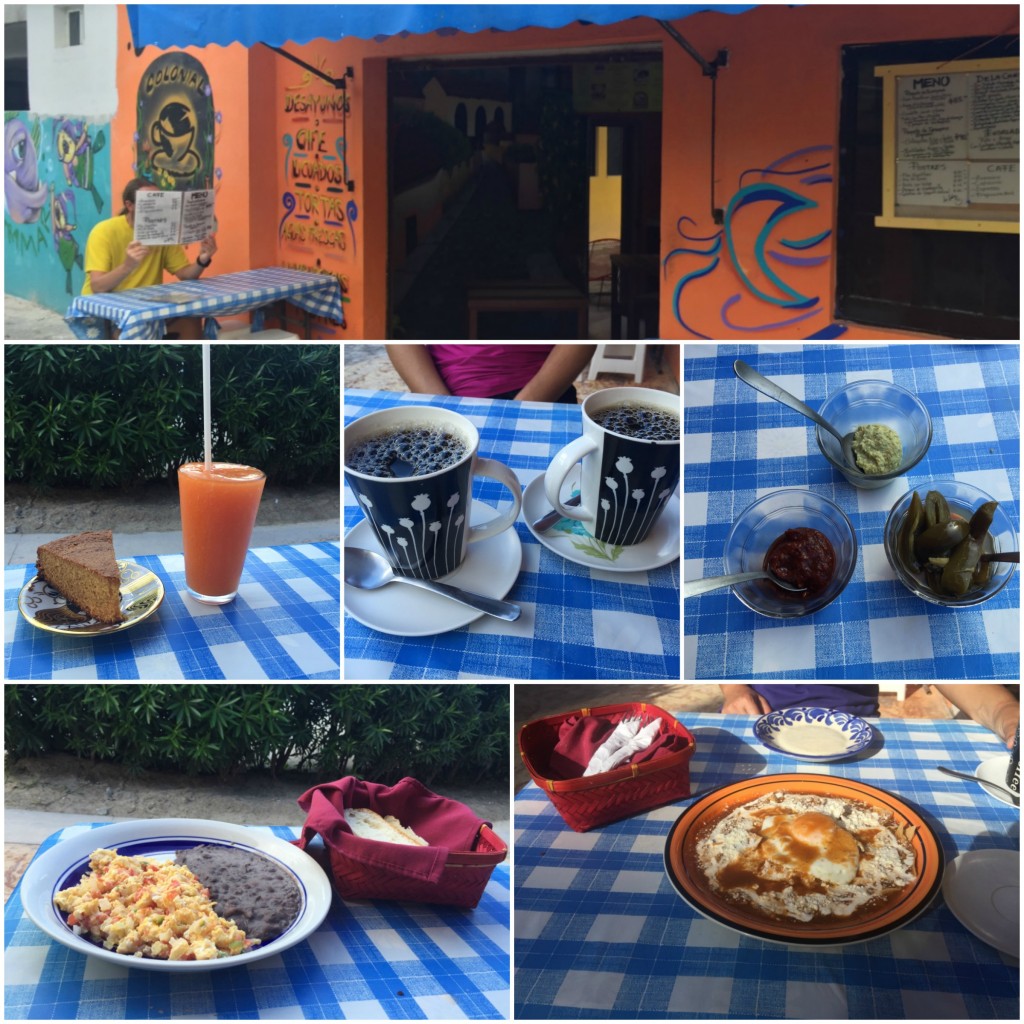 Cafe Colonial Mahahual Mexico
