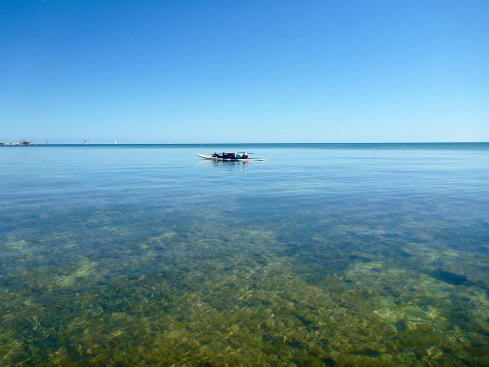 Paddling board in the Florida Keys